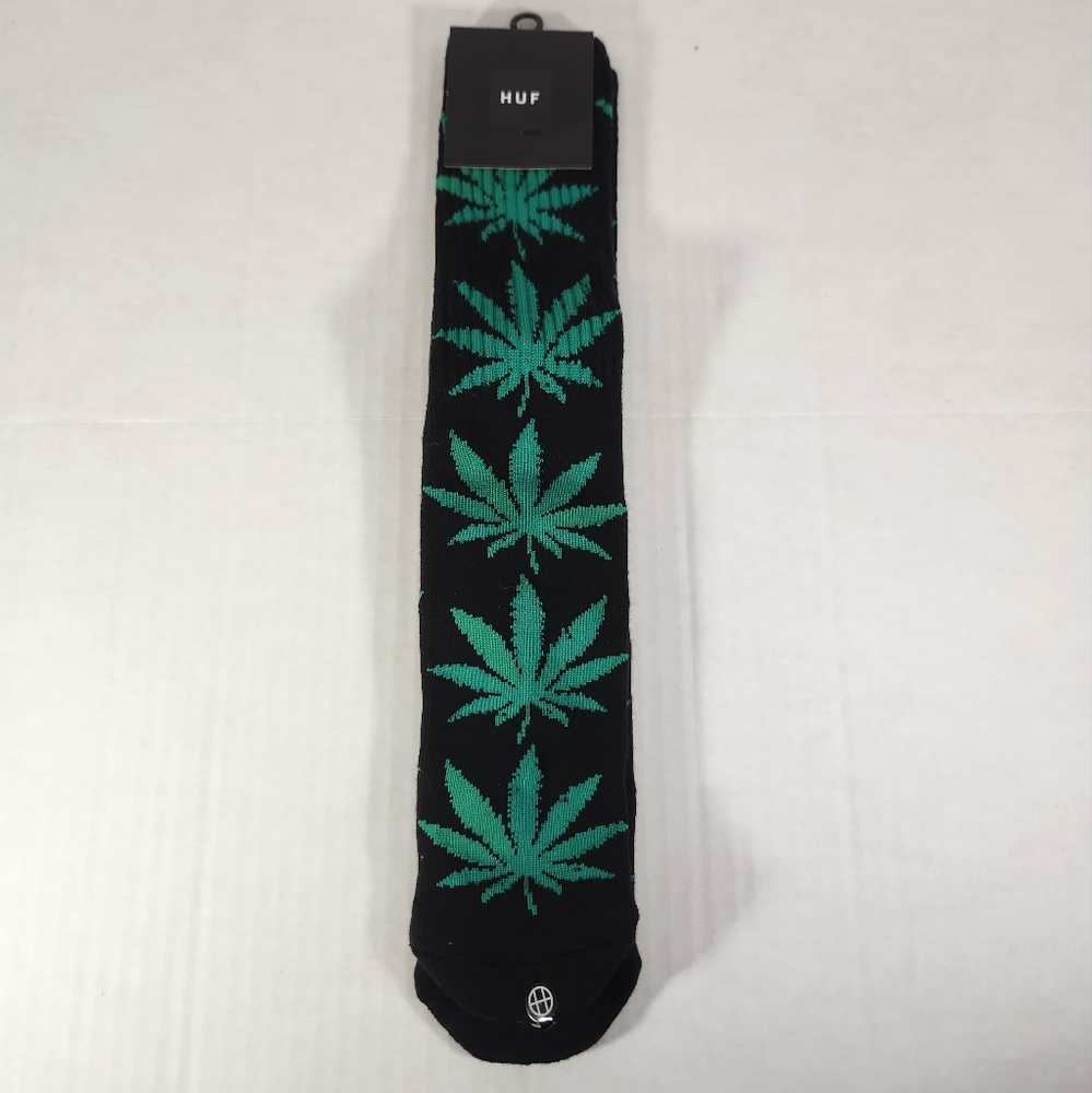 NWT Men's HUF Plantlife Crew Socks - Picture 2 of 11